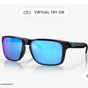 Oakley Holbrook XL Black and Blue Sunglasses